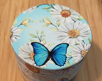 Grinder Herb Grinder 2.5" Flowers Butterfly Grinder Flowers Grinder Girly Grinder Cool Grinder 4 Part Aluminum Gift Girly Grinder