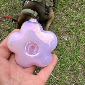 Pipe Glass Flower Daisey Pipe Flowers Pipe Pipe Glass Holographic Pipes Pink Purple