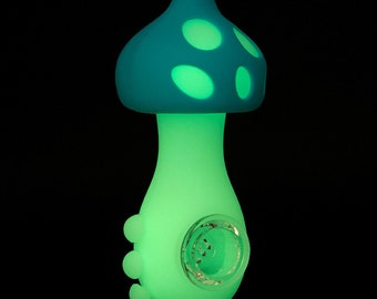 Pipe Silicone Mushroom Pipe Glow In Dark Mushroom Pipe Pipes Glow Mushroom Pipe Hand Pipe