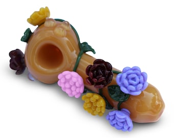 Pfeife Glaspfeife Blumenpfeife Pfeife Glaspilz Pfeifenkopf