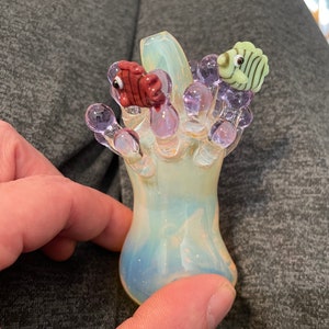 Glass Pipe Bowl Fish Pipe Coral Reef Pipe Unique Pipe Glass Pipes Bowl Pipe Bowl Pipe Glass Pipe