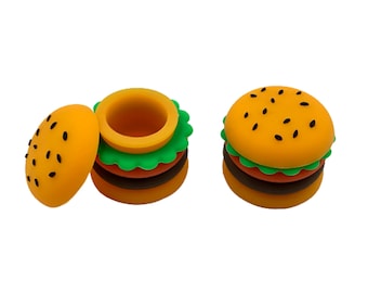 3 récipients en silicone pour hamburgers 5 ml