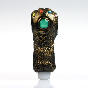 Thanos Arm Tobacco Pipe Glass Infinity Gauntlet Pipe