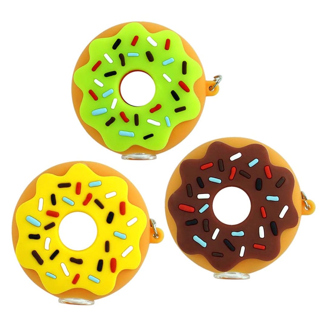 Silicone Pipe Donut Pipe Keychain Pipe 1x Bowl Etsy