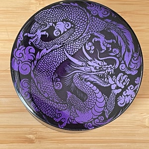 Herb Grinder Dragon Purple 2.5” x 1.75” Cool Grinder
