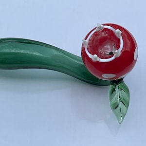 Pipe Glass Pipe Hand Pipe Mushroom Bowl Pipe Unique Handmade Pipes Gift