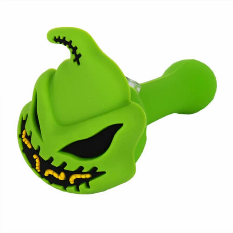 Jack Skellington Pipe Oogie Boogie Pipe Silicone Halloween Etsy