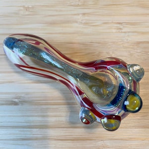 Pipe Glass Pipe Hand Pipe Bowl Unique 4"