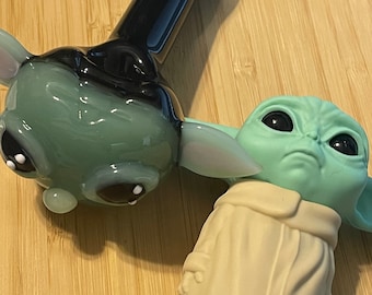 Pipe Bowl Alien Pipe Silicone or Glass Unbreakable Hand Pipe