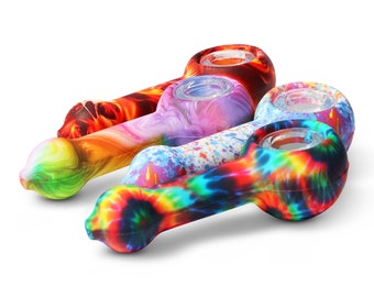 Silicone Pipe Silicone Bowl Pipe GLOW IN DARK