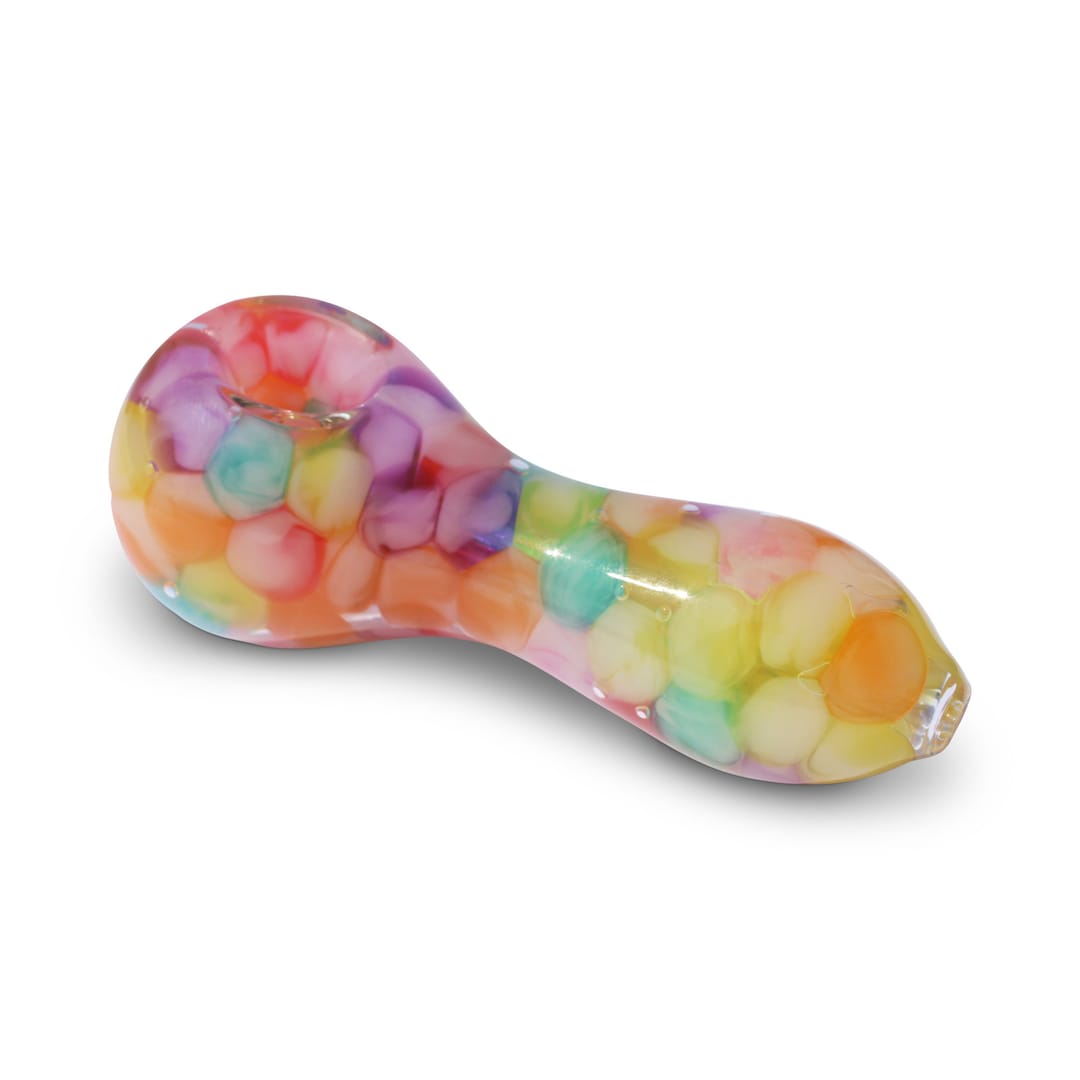 Glass Pipe Rainbow Pipe Hand Pipe Etsy