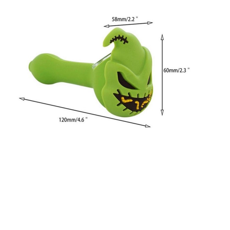 Jack Skellington Pipe Oogie Boogie Pipe Silicone Halloween Etsy