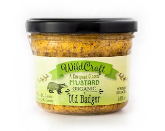 Old Badger Organic Mustard - A European Classic