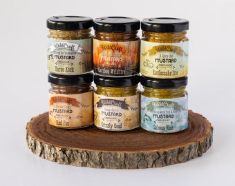 Organic Mustard Gift Pack Double Deal - Mustardellos Collection - 6x Mixed Mustards