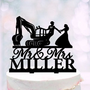 Bagger Tortenstecker, Bagger Tortenstecker, Cake Topper Bagger, Tortenstecker Bagger, Tortenstecker Bagger, Tortenstecker Bagger