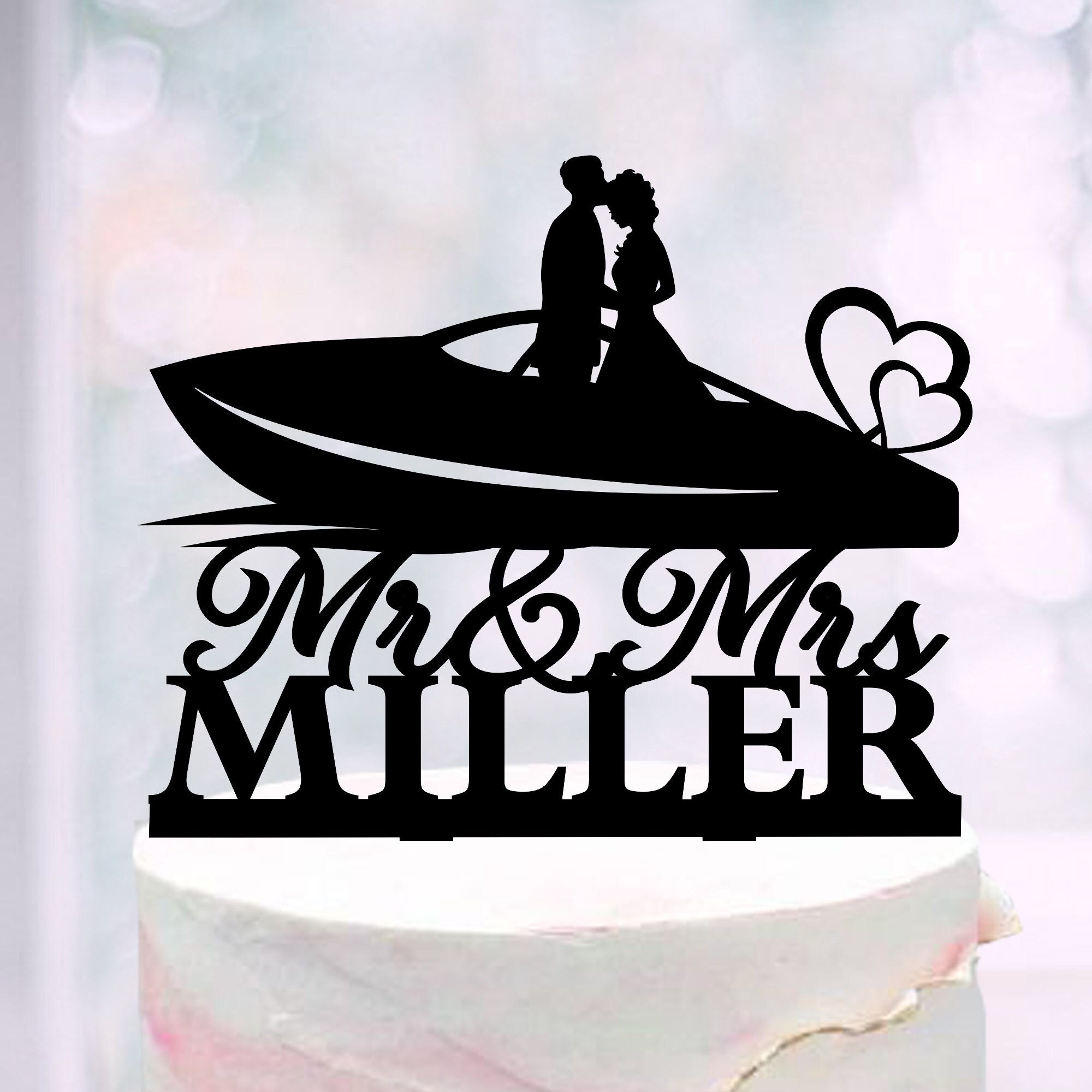 Boats Cake Topper 