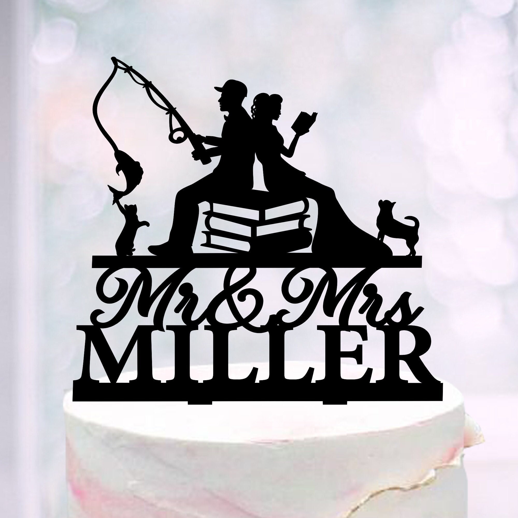 Customizable Cake Topper (Paper) – Storybook Bakery