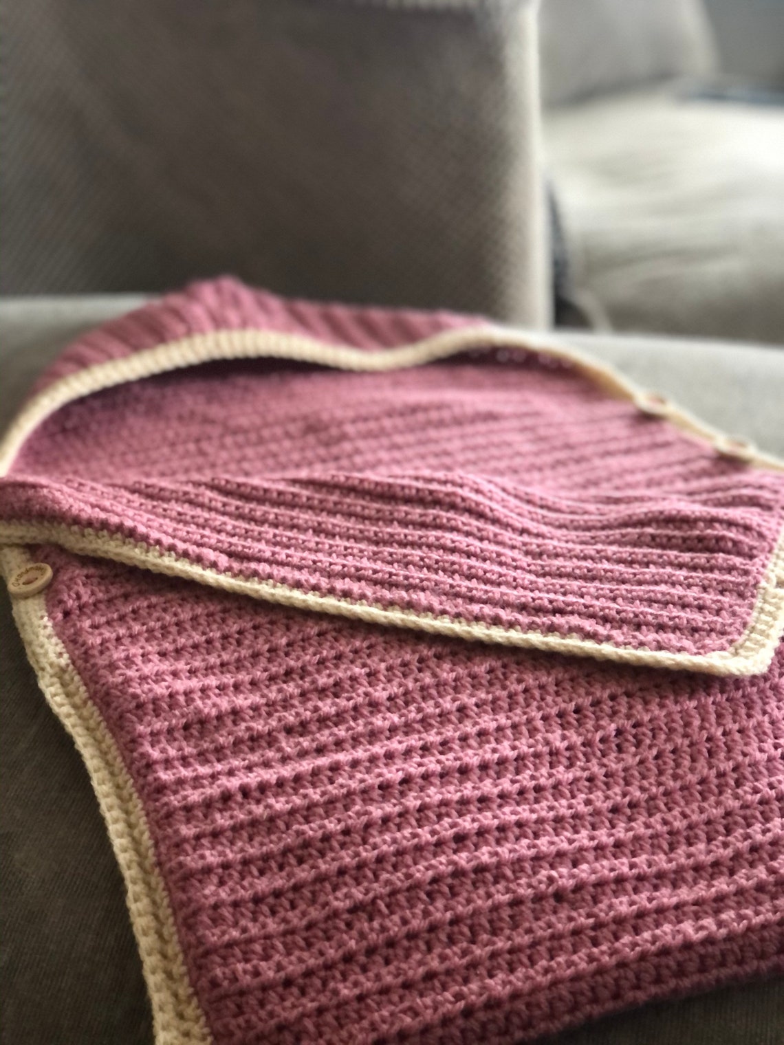 Handmade Crochet Baby Cocoon Baby Sleeping Bag Baby Blanket Etsy UK