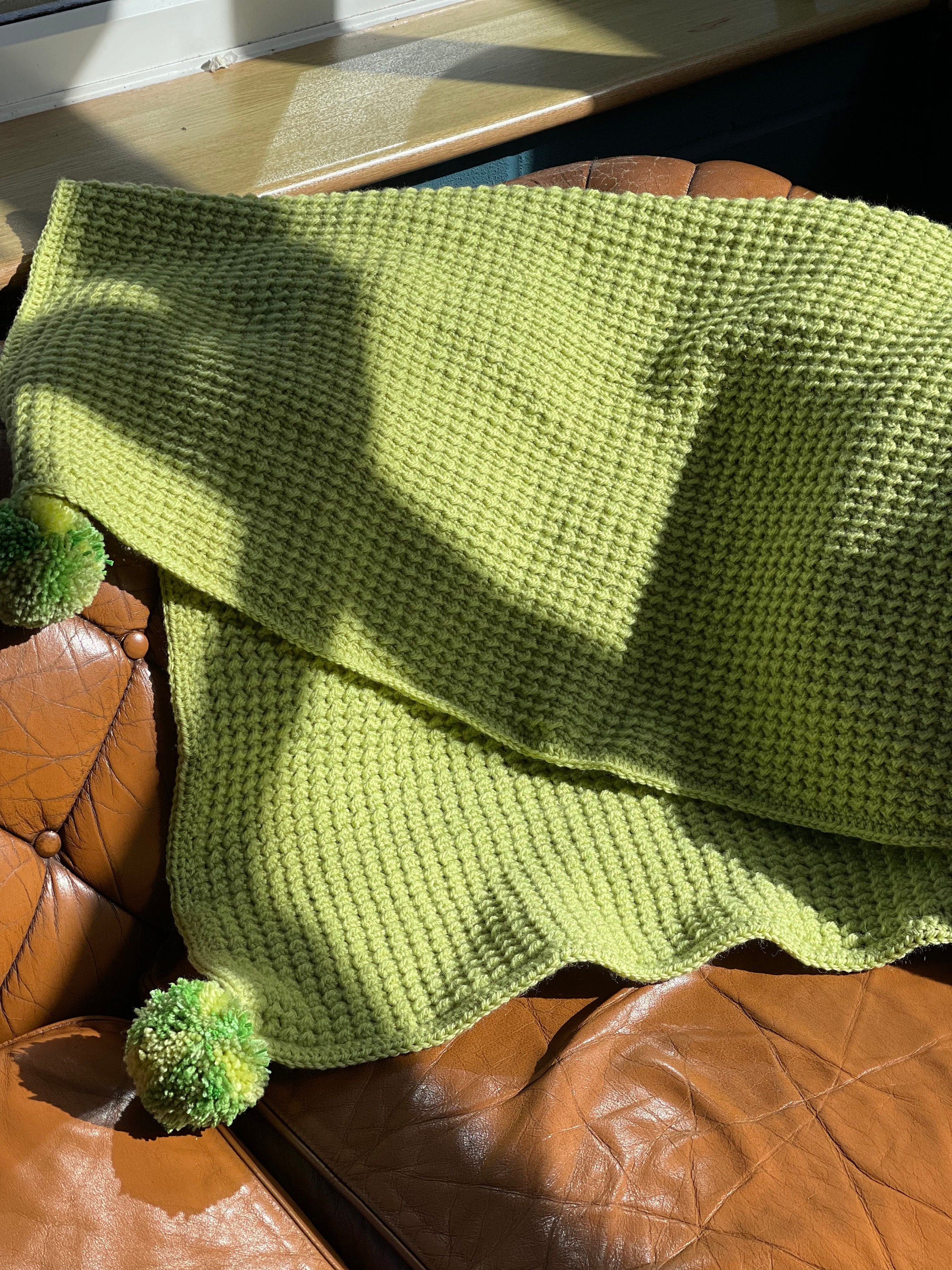 Handmade Crochet Throw Blanket Etsy