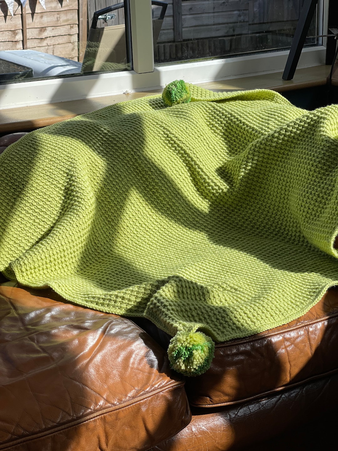 Handmade Crochet Throw Blanket Etsy