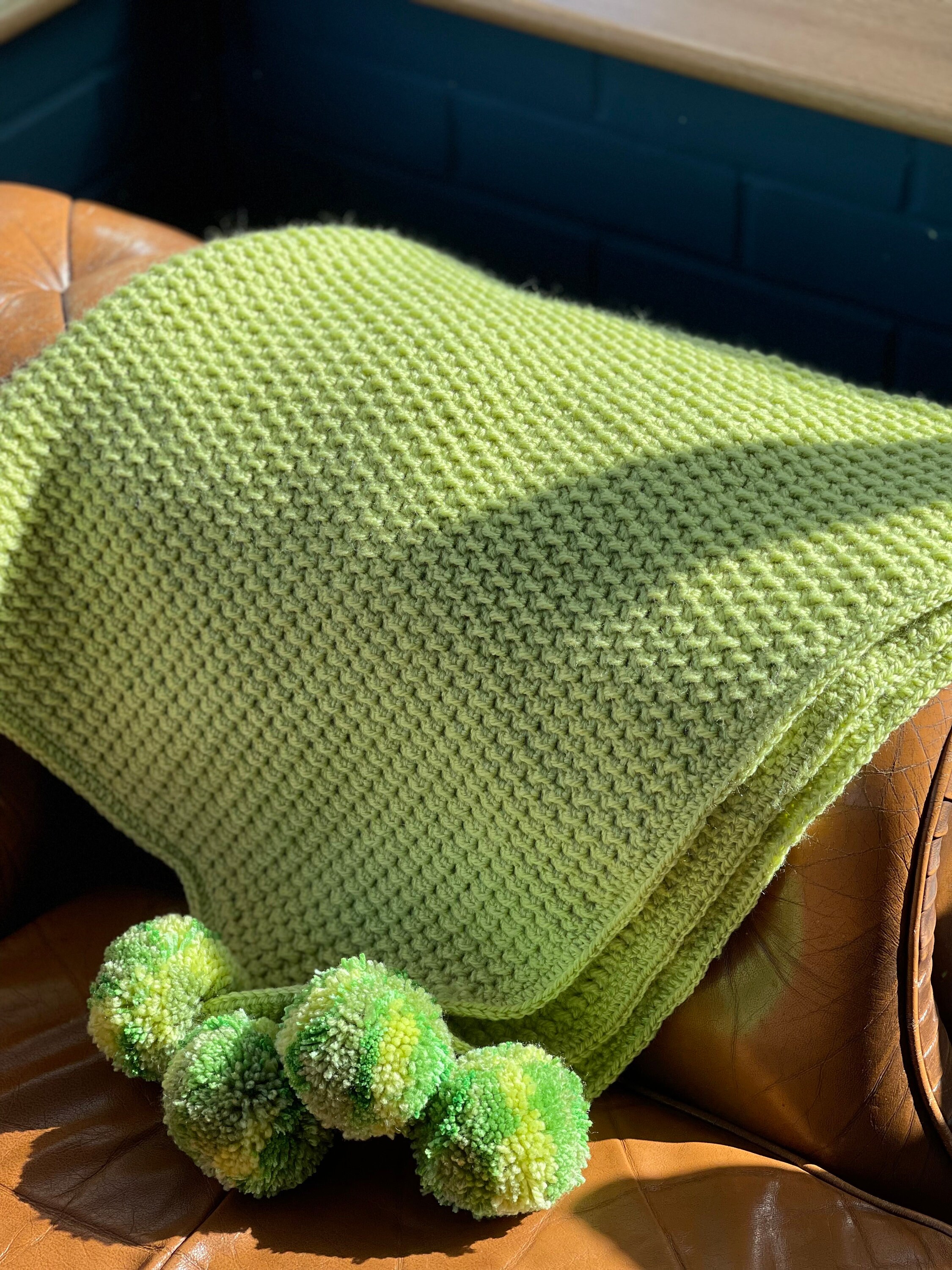 Handmade Crochet Throw Blanket Etsy