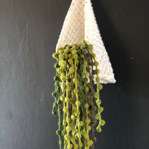Crochet hanger. Crochet decor.plant hanger