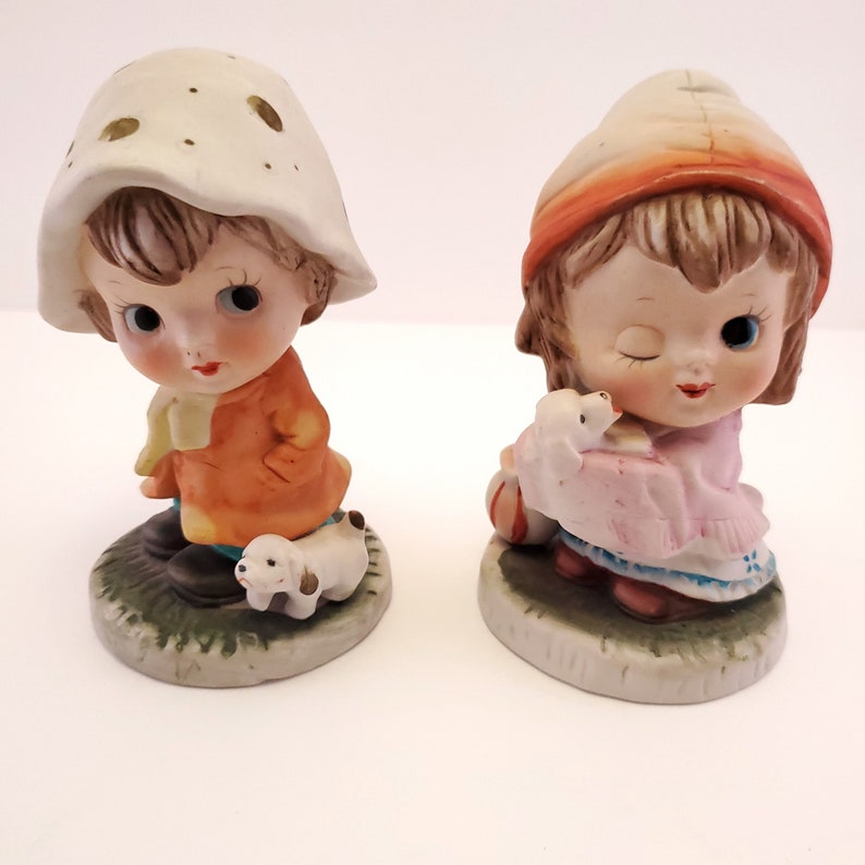 Ardco Little Girl /& Boy with Puppies figurines