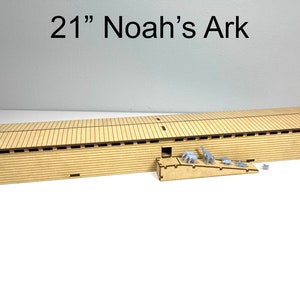 Noah’s Ark, 21 Inch Ark Model, 1:250 scale model of Noah's Ark - Ancient Bible Models
