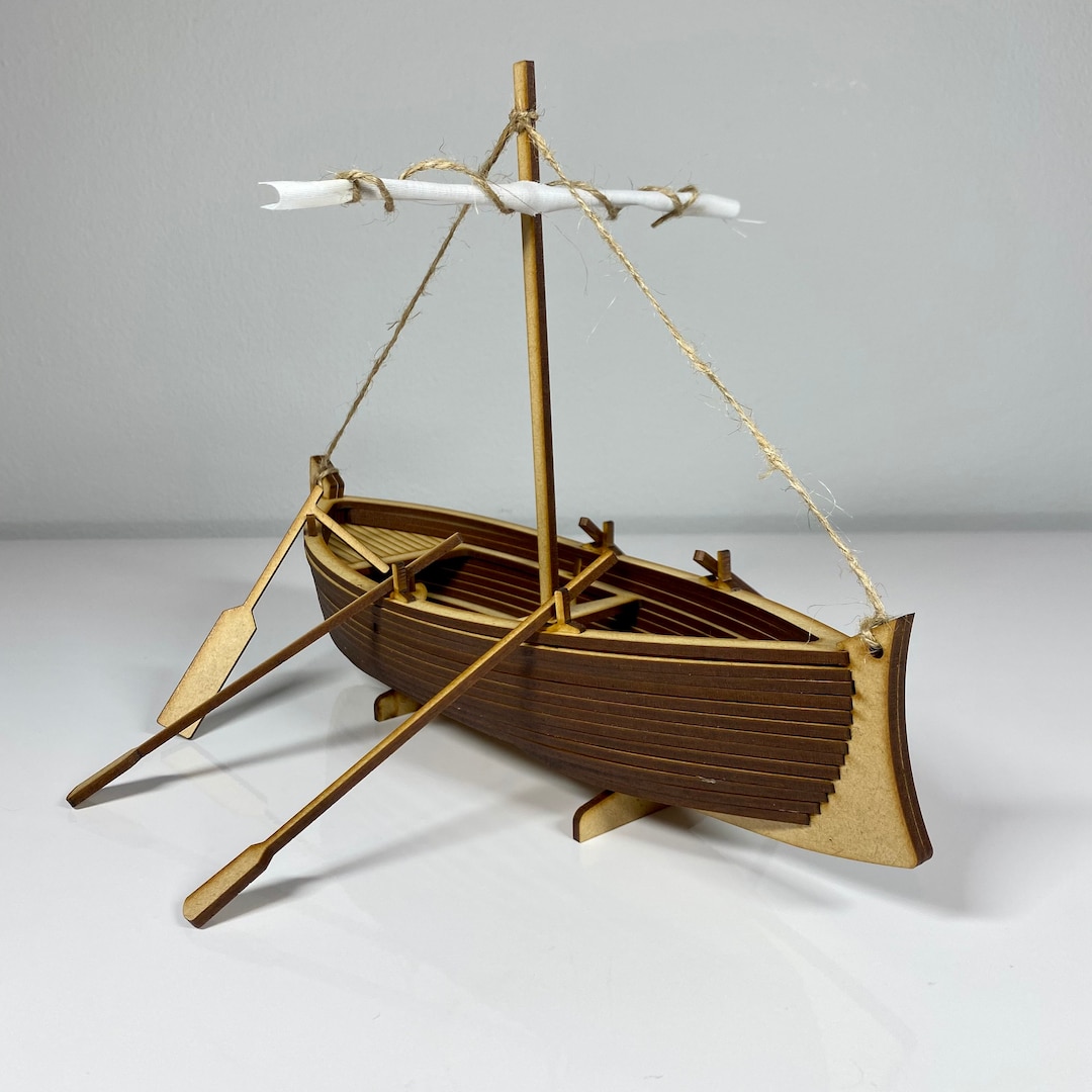 Galilean First Century Fishing Boat Scale Model 1:30 Scale - Etsy