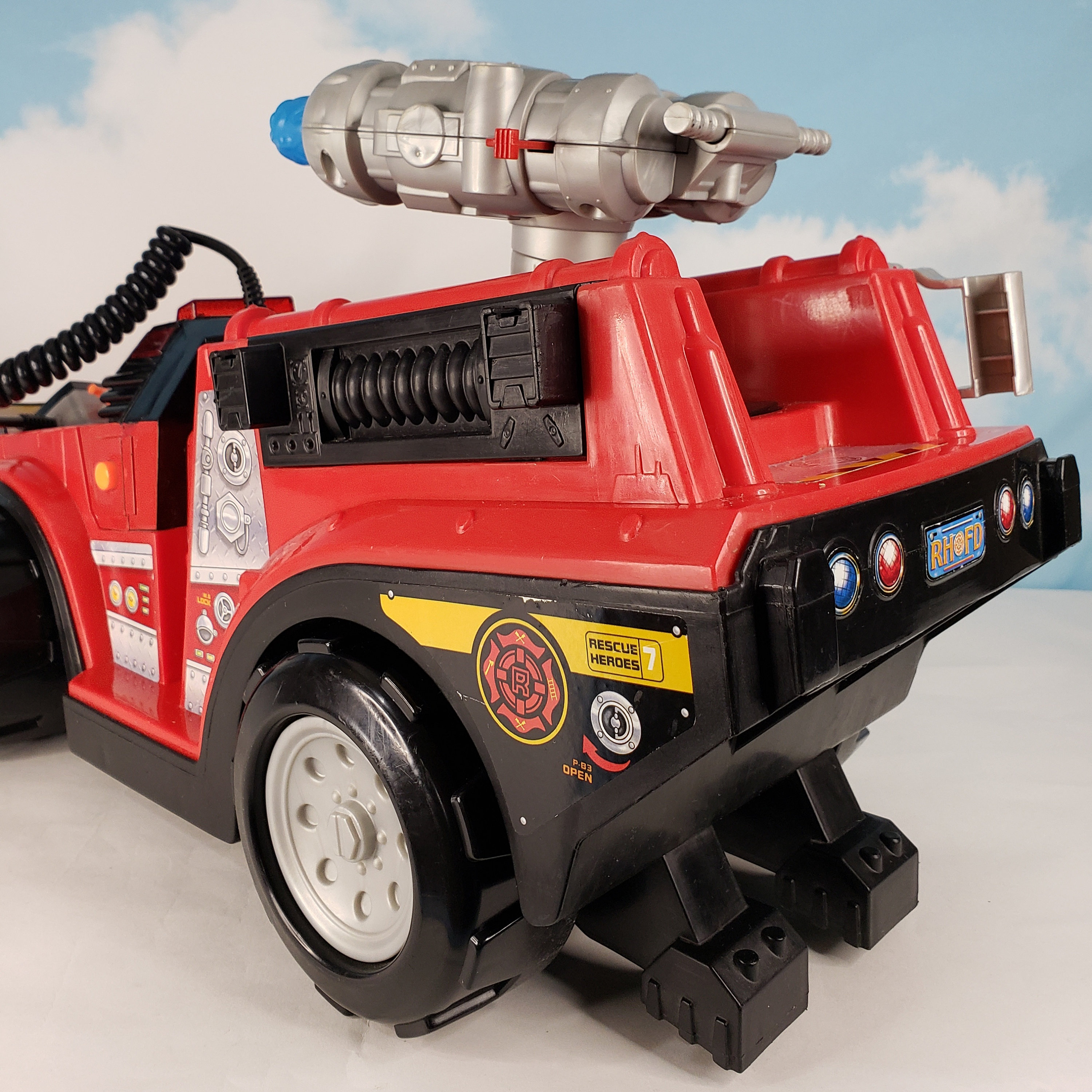 Fisherprice Rescue Hero LOT Fire Truck & HEROES Two Billy Etsy