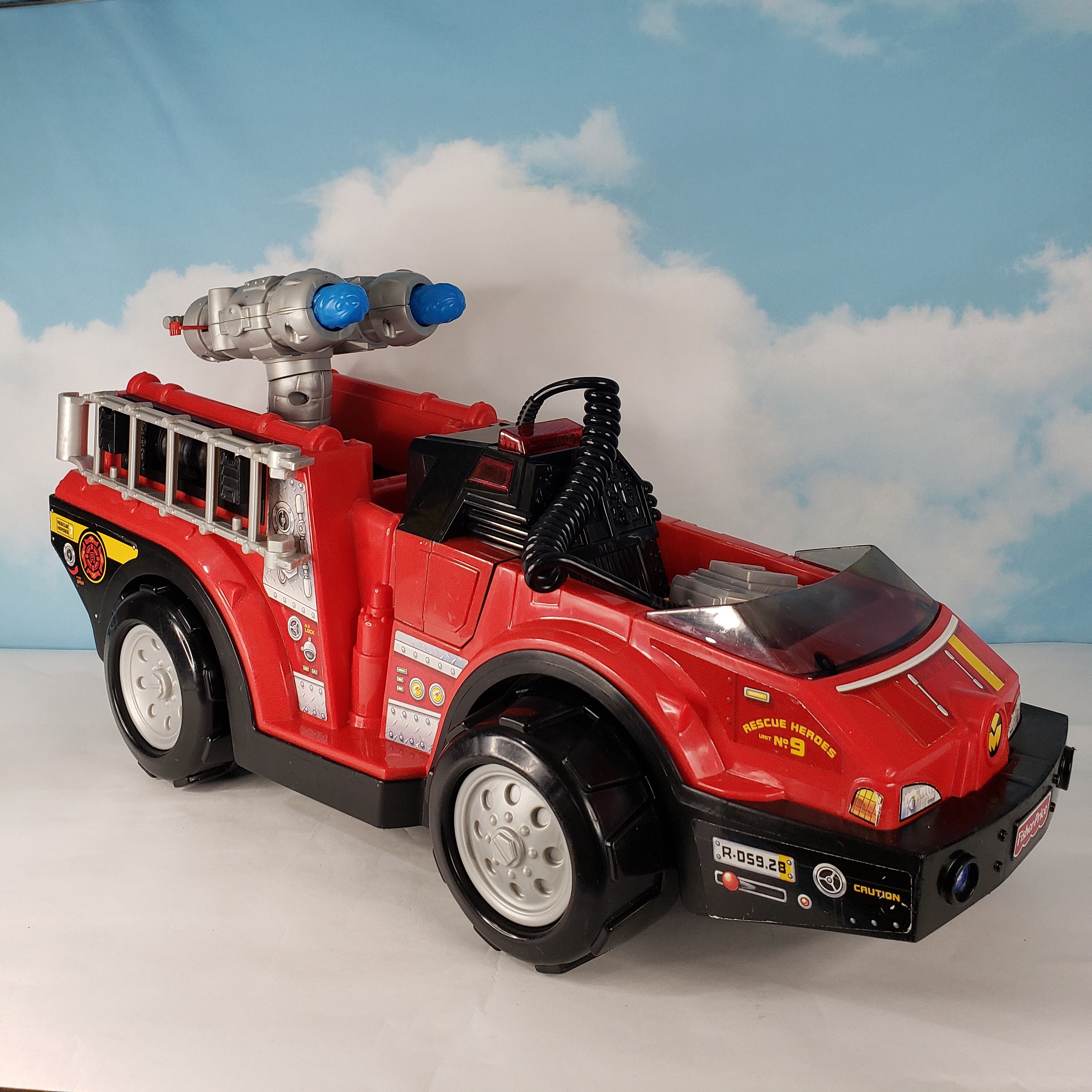 Fisherprice Rescue Hero LOT Fire Truck & HEROES Two Billy Etsy
