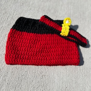 Crochet Mrs. Incredible inspired outfit