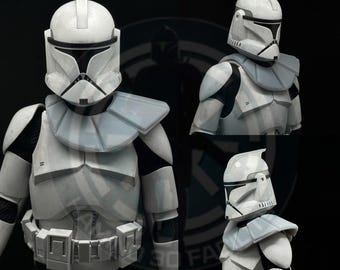 Capitán Pauldron de la Fase Uno HT a escala 1:6 para figura personalizada de 12"