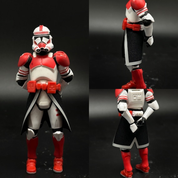 1:18 Custom Realistic Black and Grey Kama for Clone Trooper - Etsy