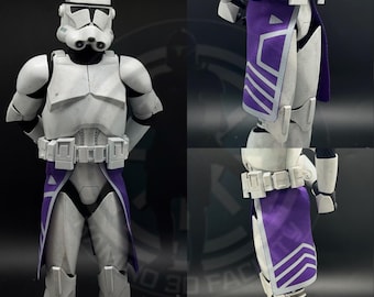 Figura realista de soldado clon Dom, comandante HT 1:6, Kama para personalizar (12")