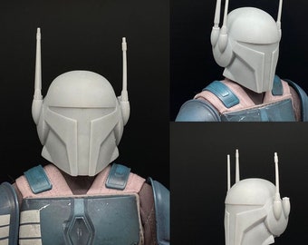 Casco HT Pre Vizsla 1:6 para figura personalizada de 12 pulgadas