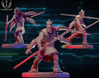 Pong Krell Miniatyr 35 mm Legion 40 mm Splitterpunkt 75 mm Display - WarBlade Studio