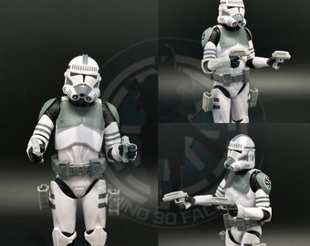 1:12 Clone Trooper Z-6 for Black Series 6inch - Etsy