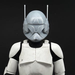 Commander Jet Clone Trooper Helmet 1/6 Skala för 12-tums specialbyggd figur