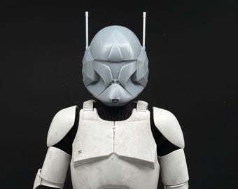 Commander Jet Clone Trooper 1/6 Scale Helmet for 12in Custom Figure