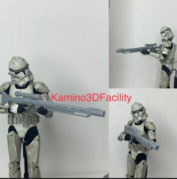 16 HT Clone Trooper Dc15x Sniper for Custom 12 Figure Etsy