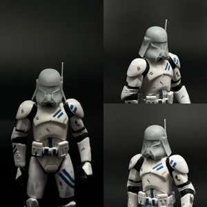 1:18 Barcara Helmet for Black Series 3.75inch
