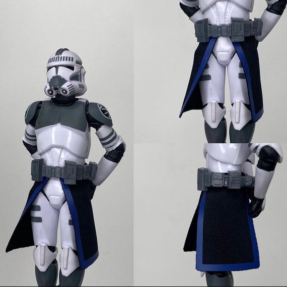 Star Wars: Clone Wars ARC Trooper Captain Toy Action Figure Set for Boys  and Girls, 3 Pieces