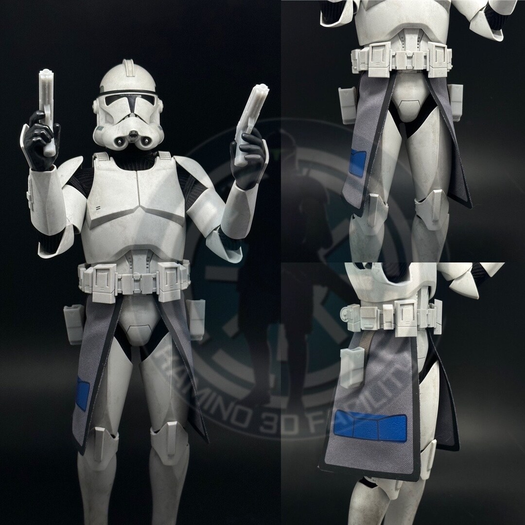 1:6 HT ARC Trooper Havoc Kama With DC-17 Holster for Custom 12
