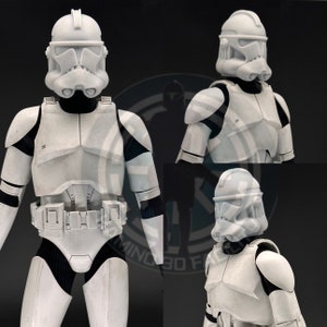Casque de soldat clone 1:6 HT Phase 2 pour figurine personnalisée de 12 pouces