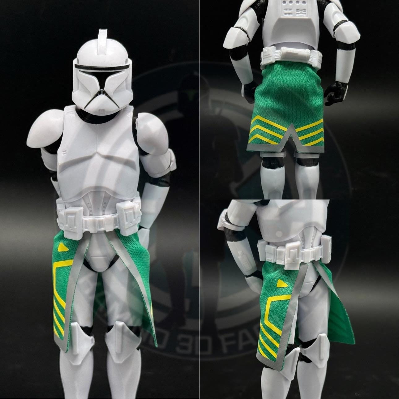 Custom Kama 1:12 Custom Realistic Doom Kama V2 for Clone Trooper Black Series 6inch ...
