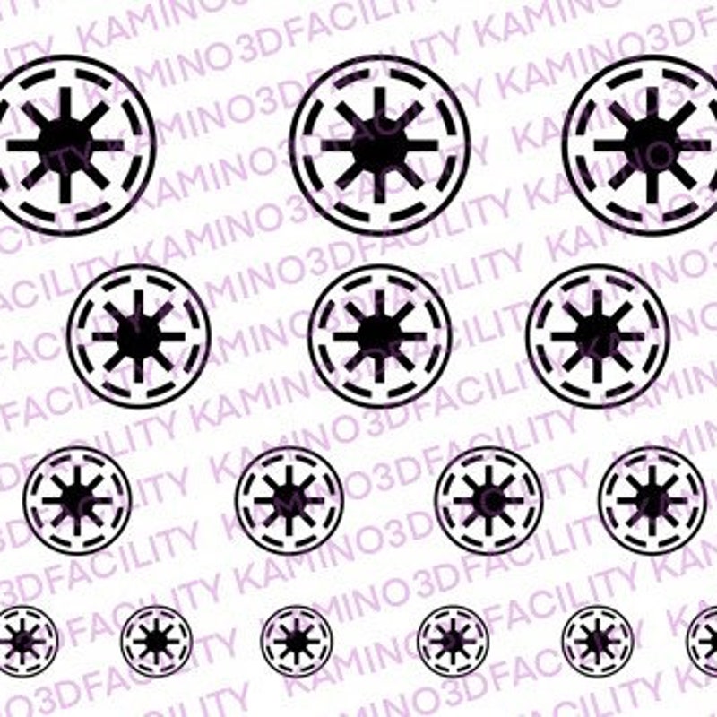 Galactic Republic Logo Decal Etsy galactic-republic-logo-decal-etsy
