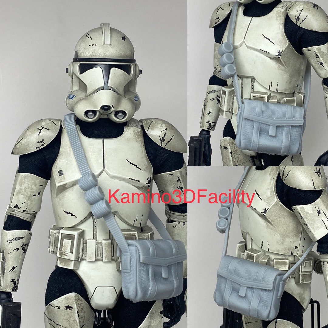 1:6 SS/HT Clone Trooper Heavy Class Heavy Satchel Piece Custom 12