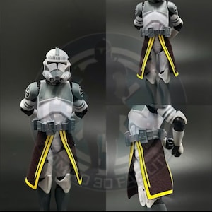 1:12 Spec Ops Officer Kama For Clone Trooper Black Series 6inch