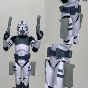 1:12 Captain Fordo Clone Trooper Holster Set for Black Series 6inch